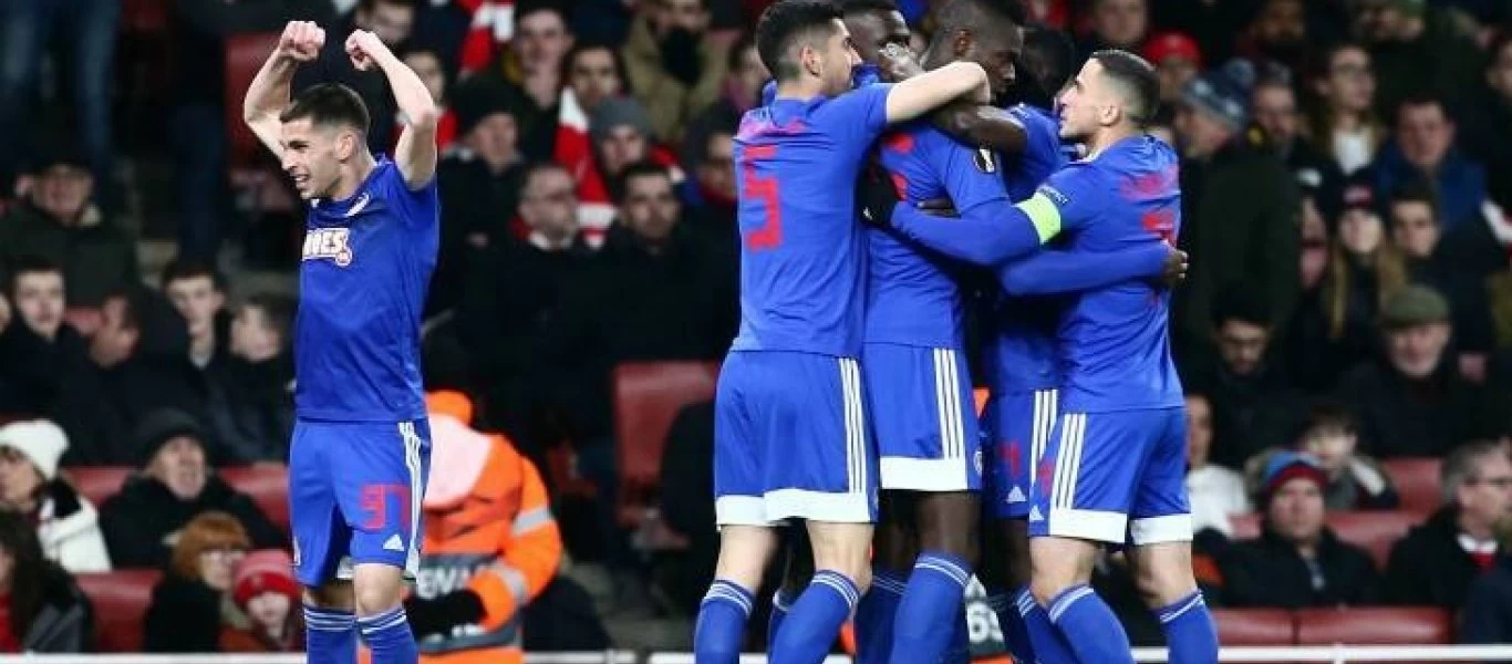 Τεράστια πρόκριση στο Λονδίνο για τον Ολυμπιακό: 1-2 την Άρσεναλ και «απόβαση» στους 16 του Europa League